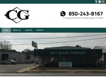 Tablet Screenshot of cityglassco.com
